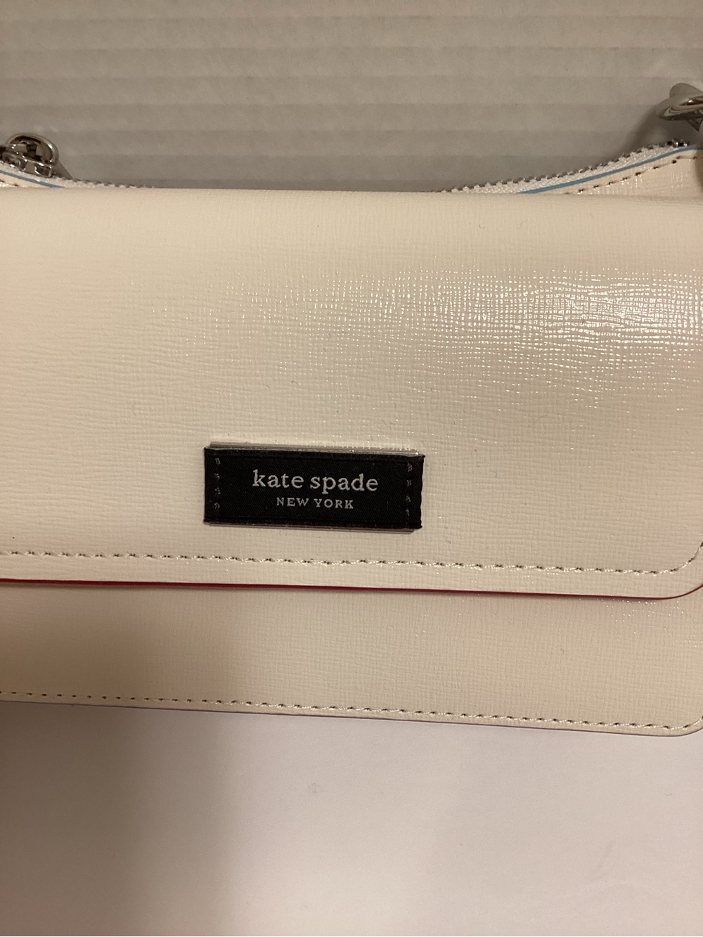 kate spade White Crossbody Two Bag Combo with Rainbow Strap, NWOT - Picture 2 of 16